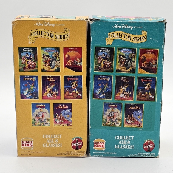 Vintage 1994 Disney Burger King Pinocchio & Snow White Collectors Series Cups - Picture 5 of 10